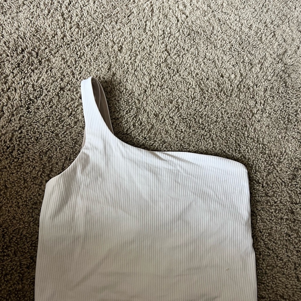 Lululemon One-Shoulder Ribbed Top
